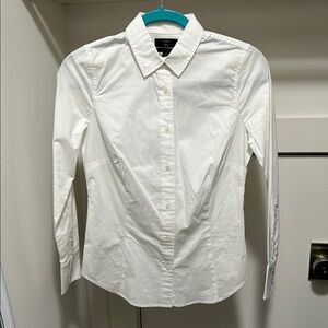 Women’s White Button Down Shirt